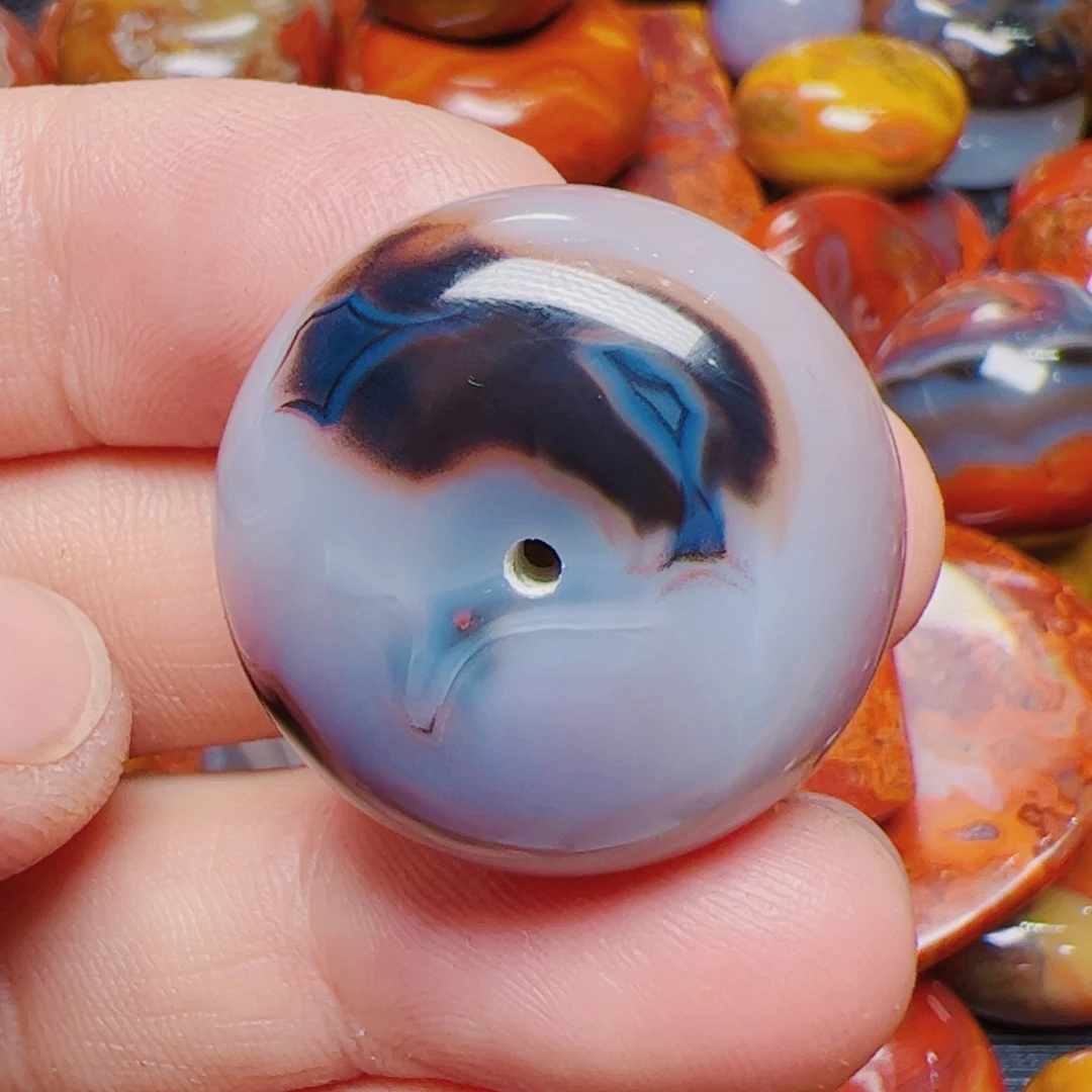 玛瑙/玉髓手链未镶嵌彩*