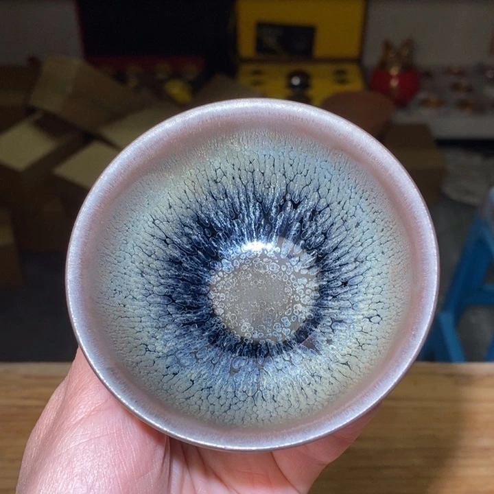 茶盏不带礼盒，建盏主人杯