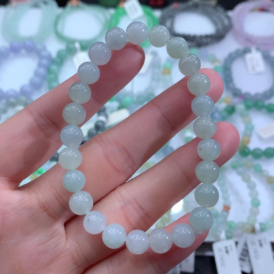 翡翠手链未镶嵌天然