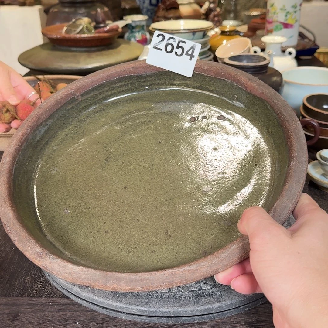 盘布*芬静界茶空间老物件2654