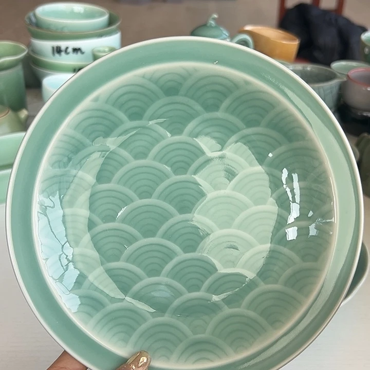 小米茶器龙泉青瓷