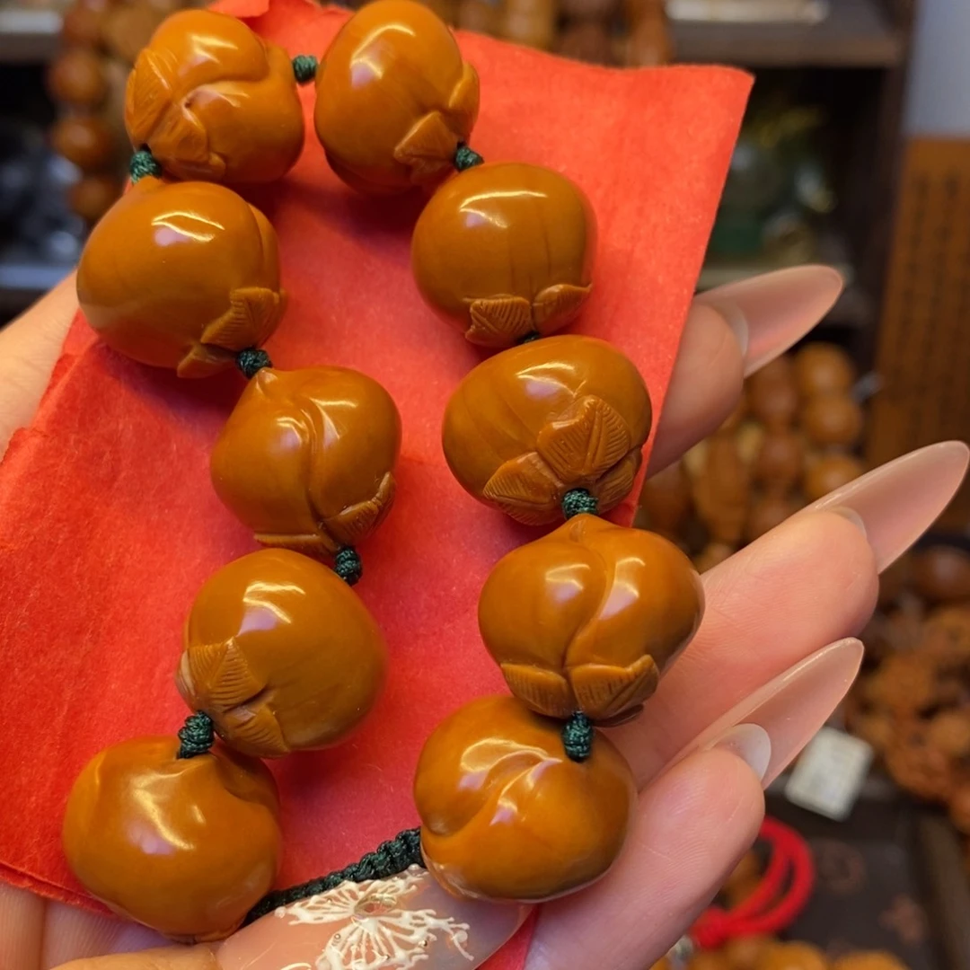 橄榄核手串/手链寿桃