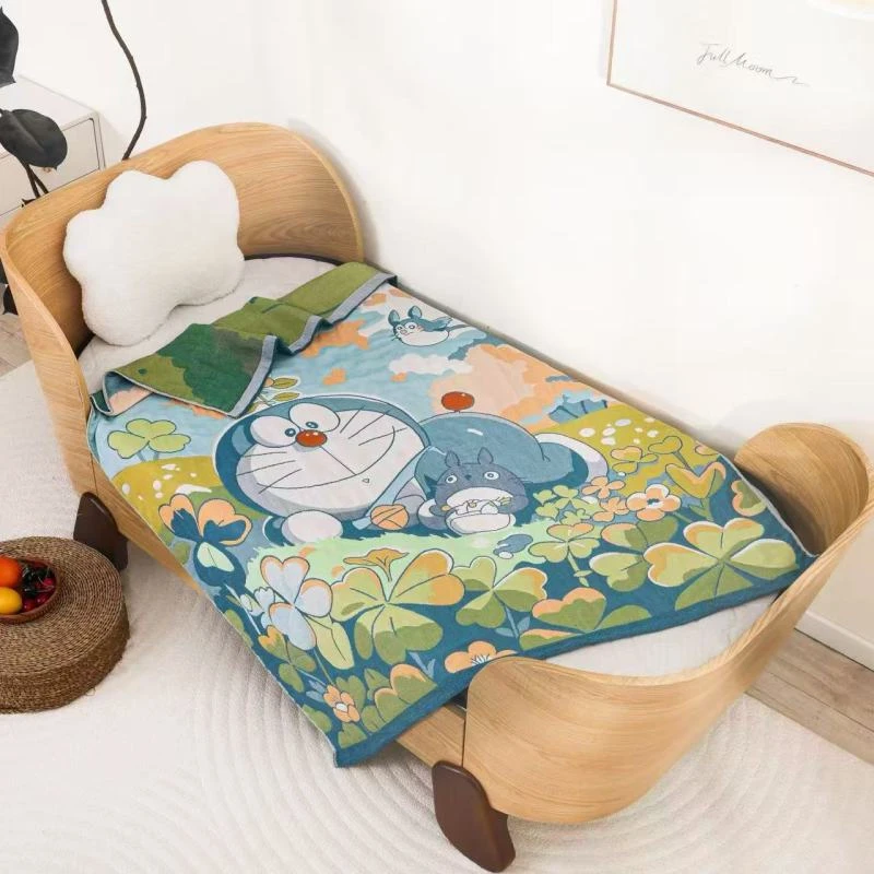 【花草叮当】面包被120*150多层可爱可通时尚透气柔软