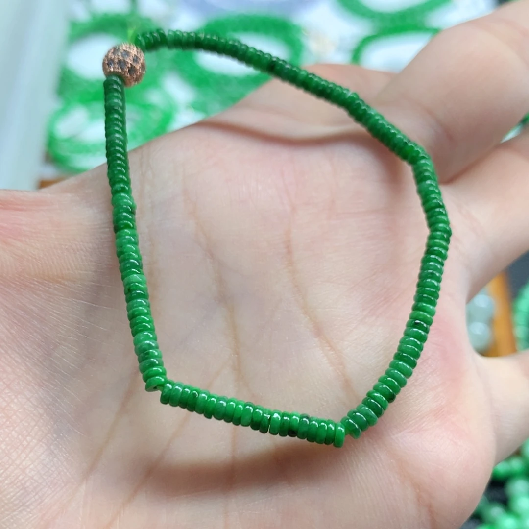 翡翠未镶嵌手链翡翠