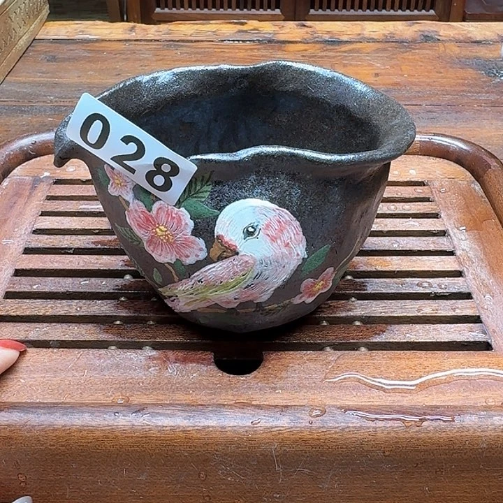 纯手工制作粗陶茶具