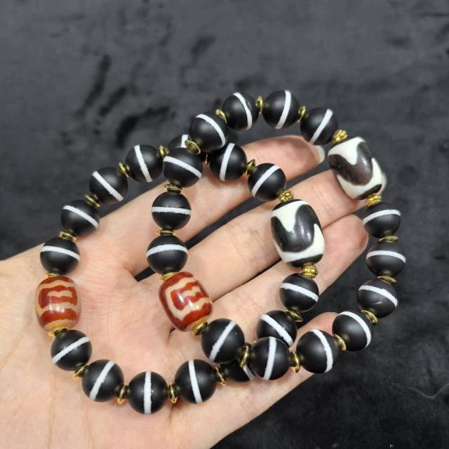 【佳哥严选】J07029-玛瑙diy手串(一线牙牙)-多样性发其一-10mm