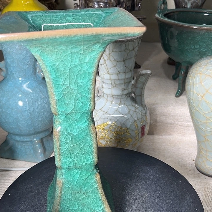 奇***艺摆件陶汝窑汝窑汝窑汝窑汝窑