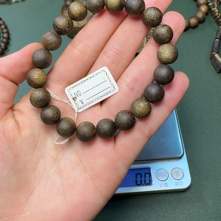 沉香手串邱*海南乌身圆叶树心油老料7.4克