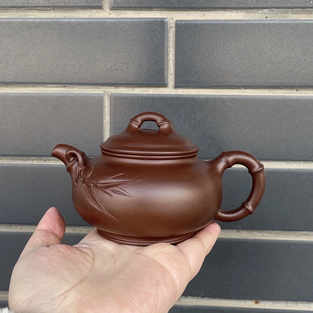 竹韵壶全手工制作四号底槽清260c