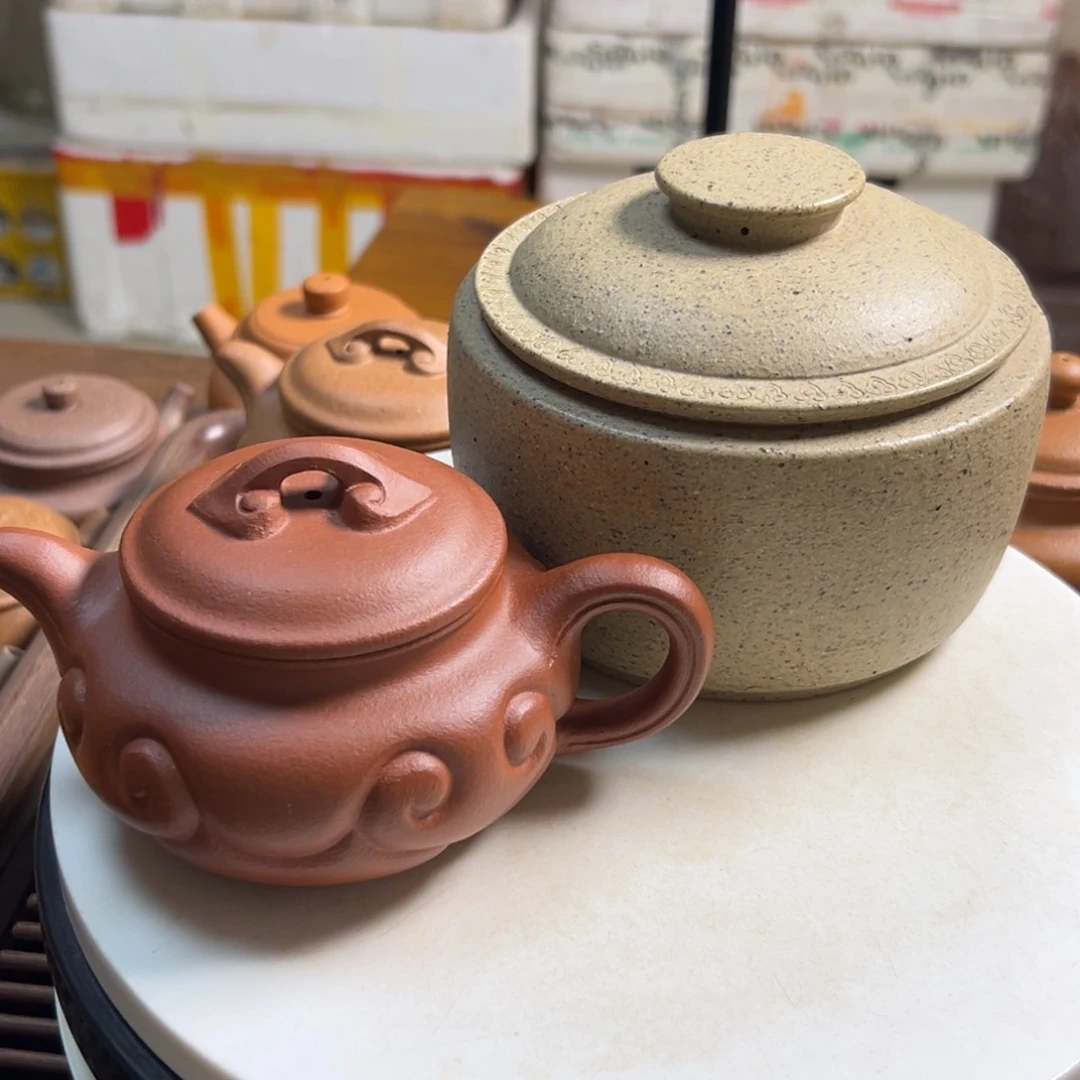 茶壶紫砂靖****翔红将破如意仿古200