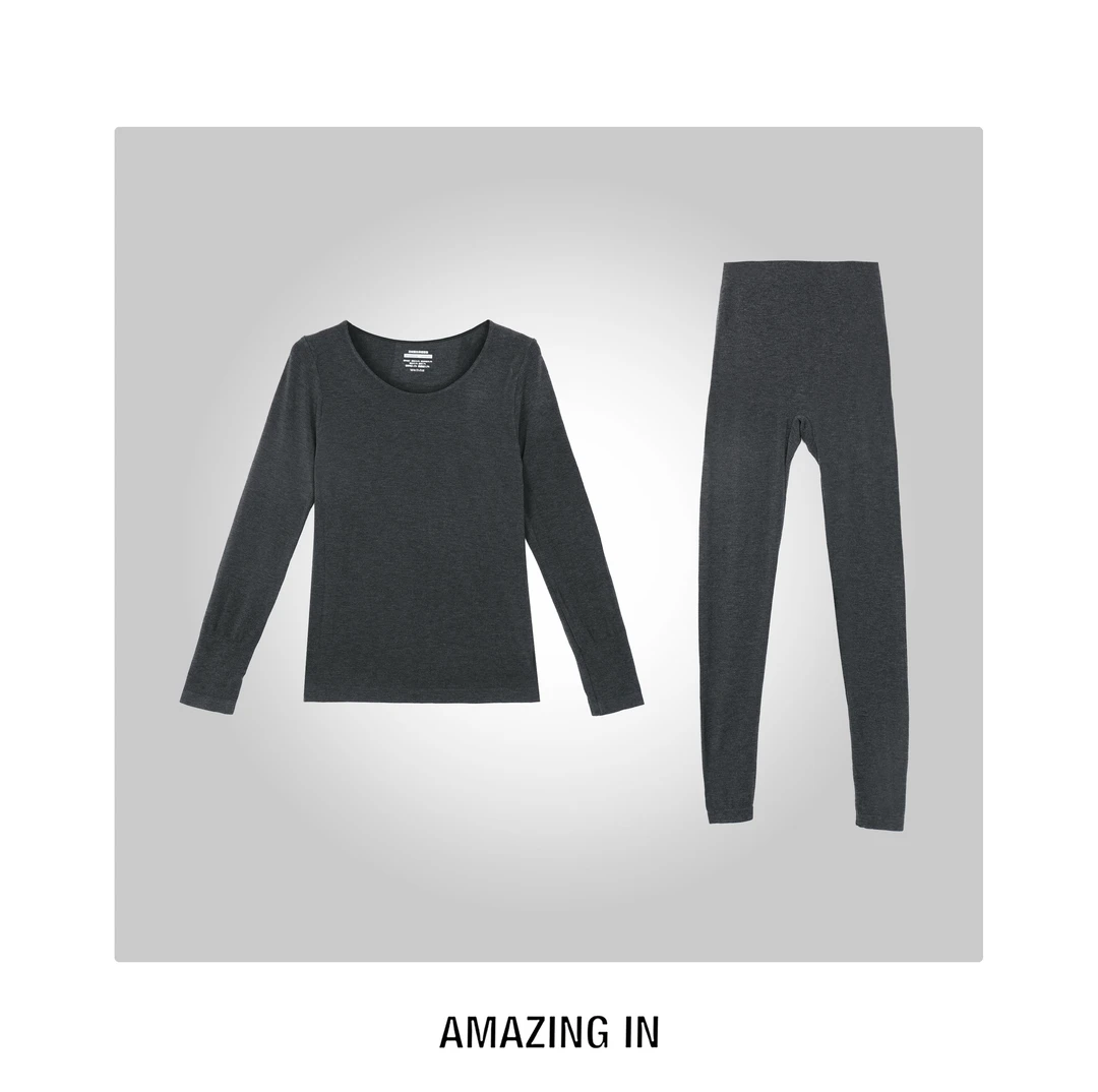 AMAZING IN | 羊毛蚕丝 | 轻柔保暖打底套装 A250930-AI59CCT6118
