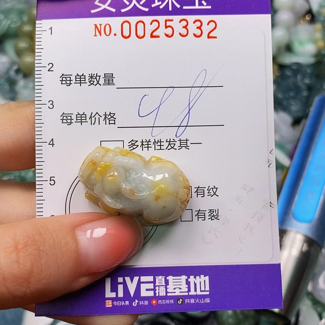 颈饰未镶嵌翡翠0025332