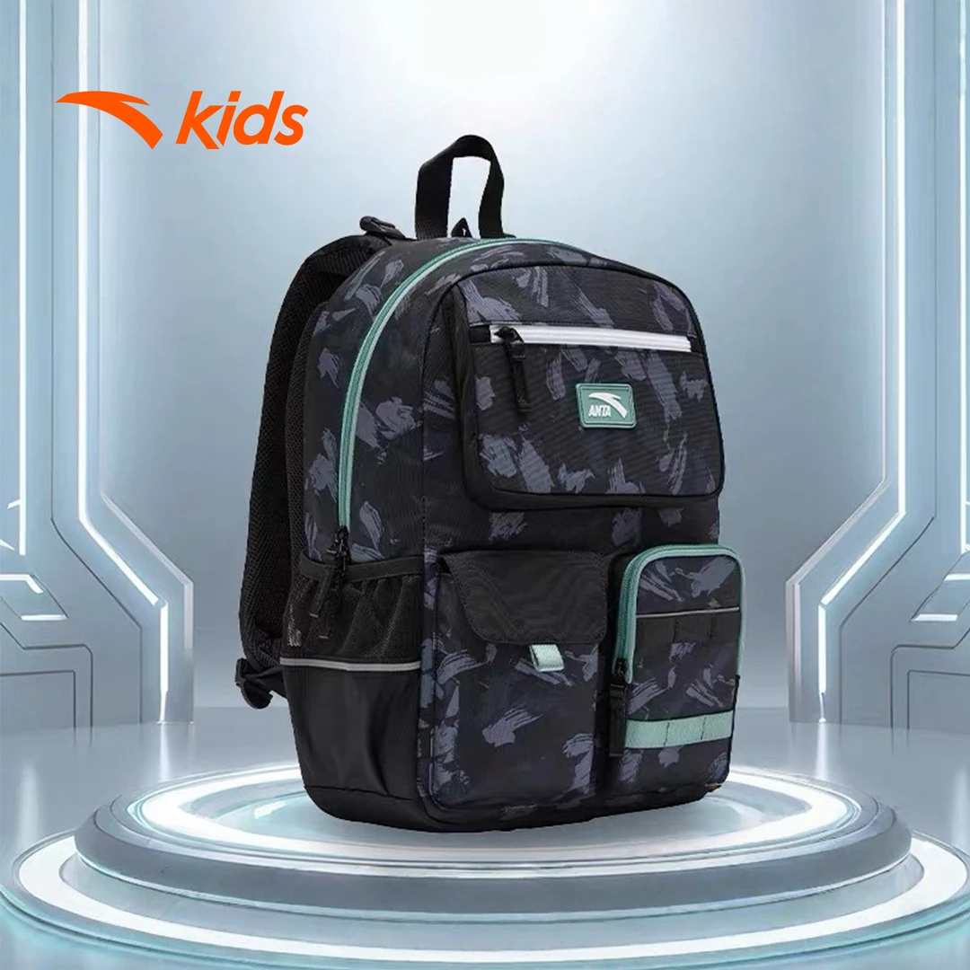 【开学季】安踏儿童男女大童双肩护脊背包大容量减负防水/392538151