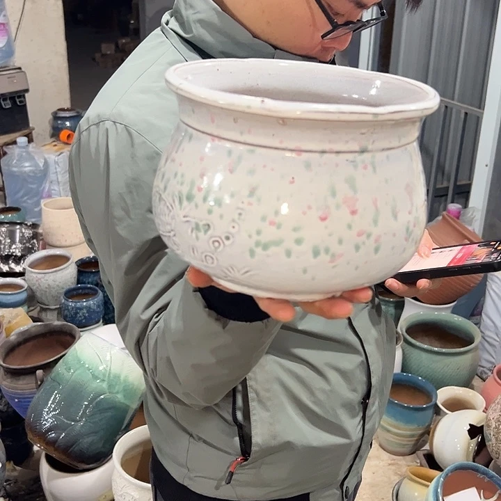 微瑕盐酥鸡啦啦花盆