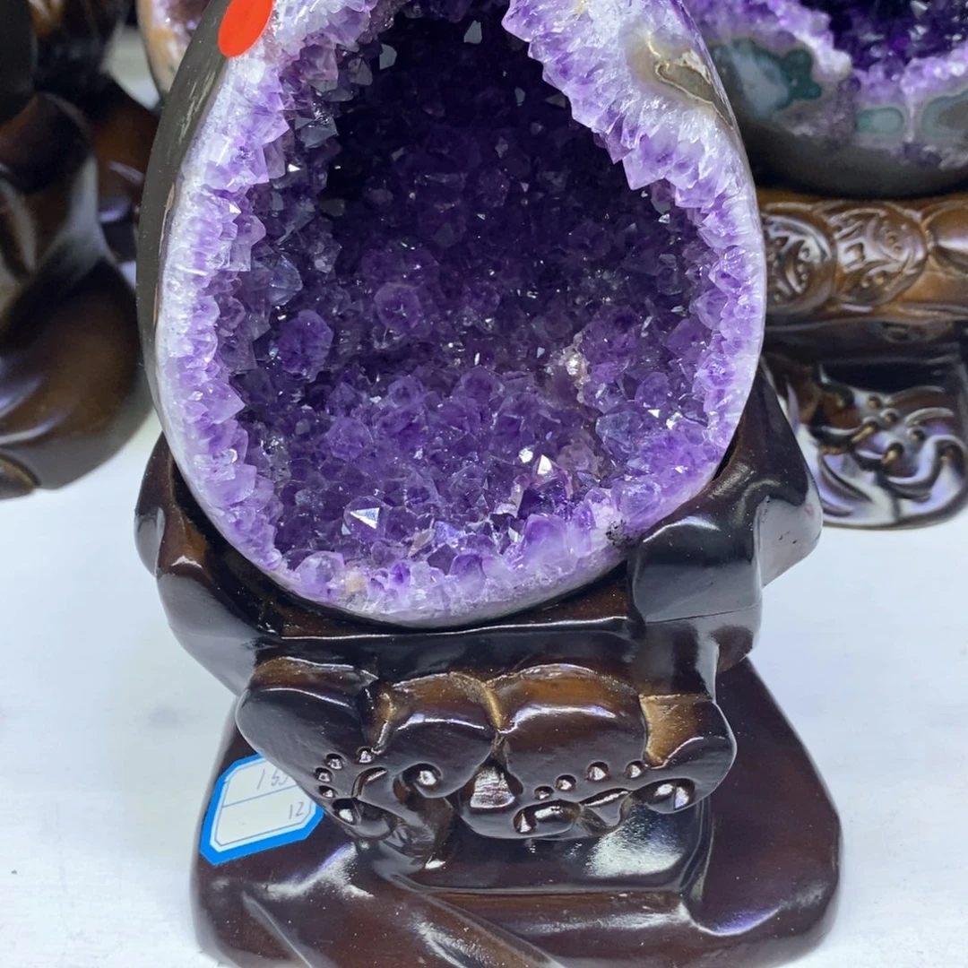 紫晶小葛恐龙蛋未镶嵌