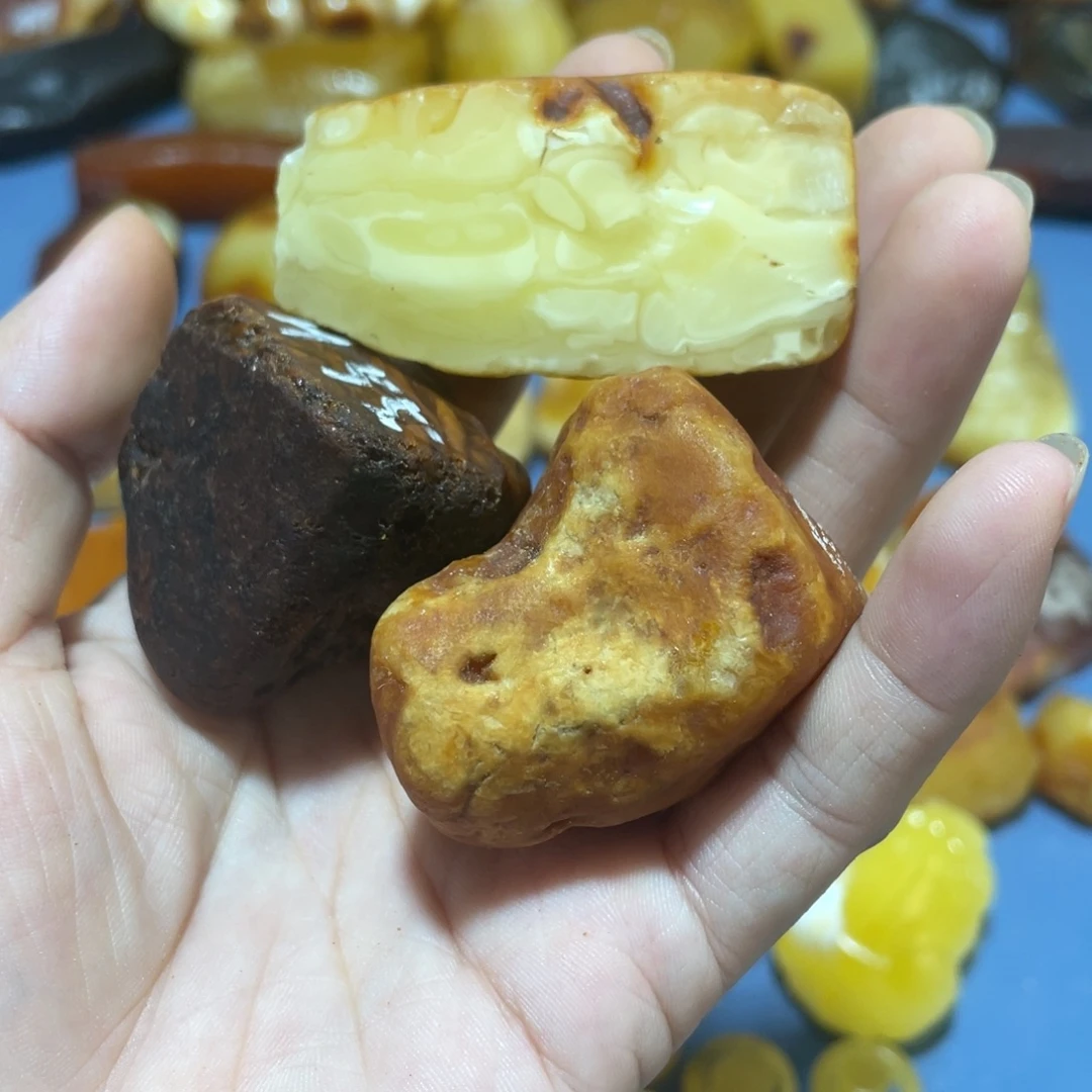 猪***锅定制蜜蜡未镶嵌随形