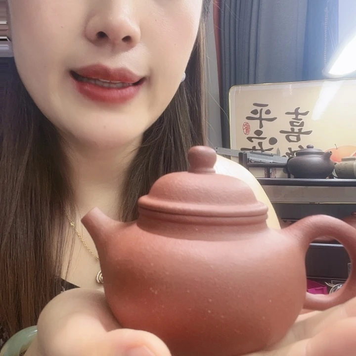 茶壶紫砂精挑红降坡200cc