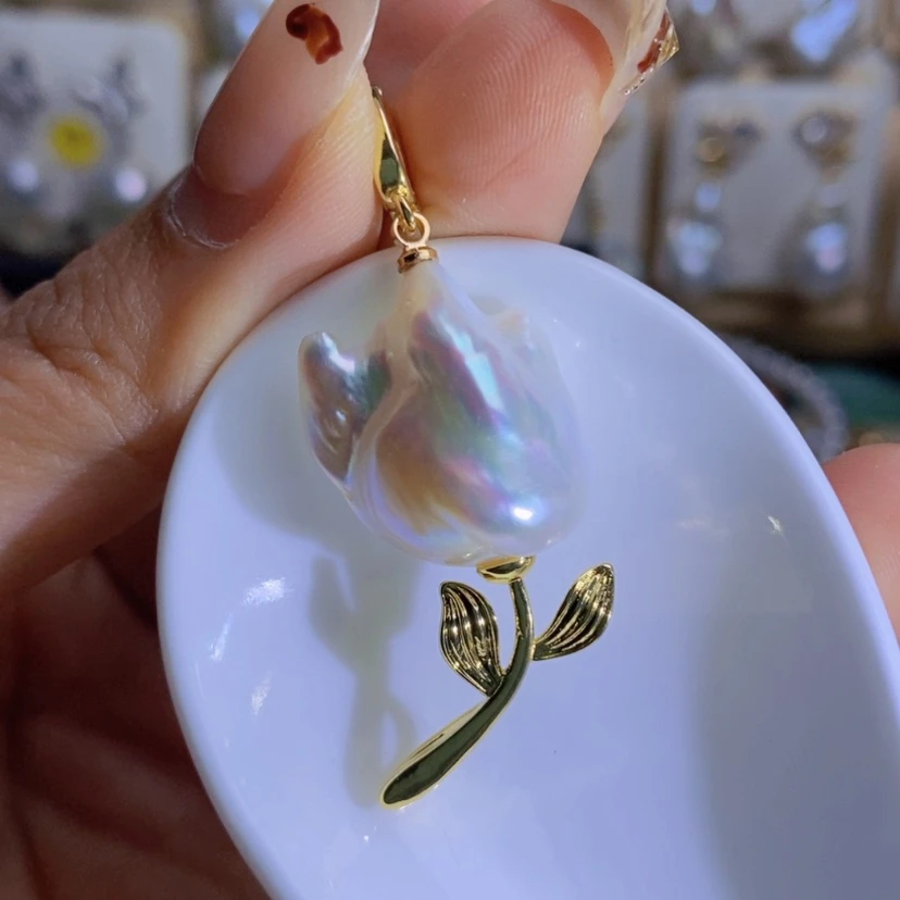 【闪购商品】淡水珍珠天然淡水珍珠合金