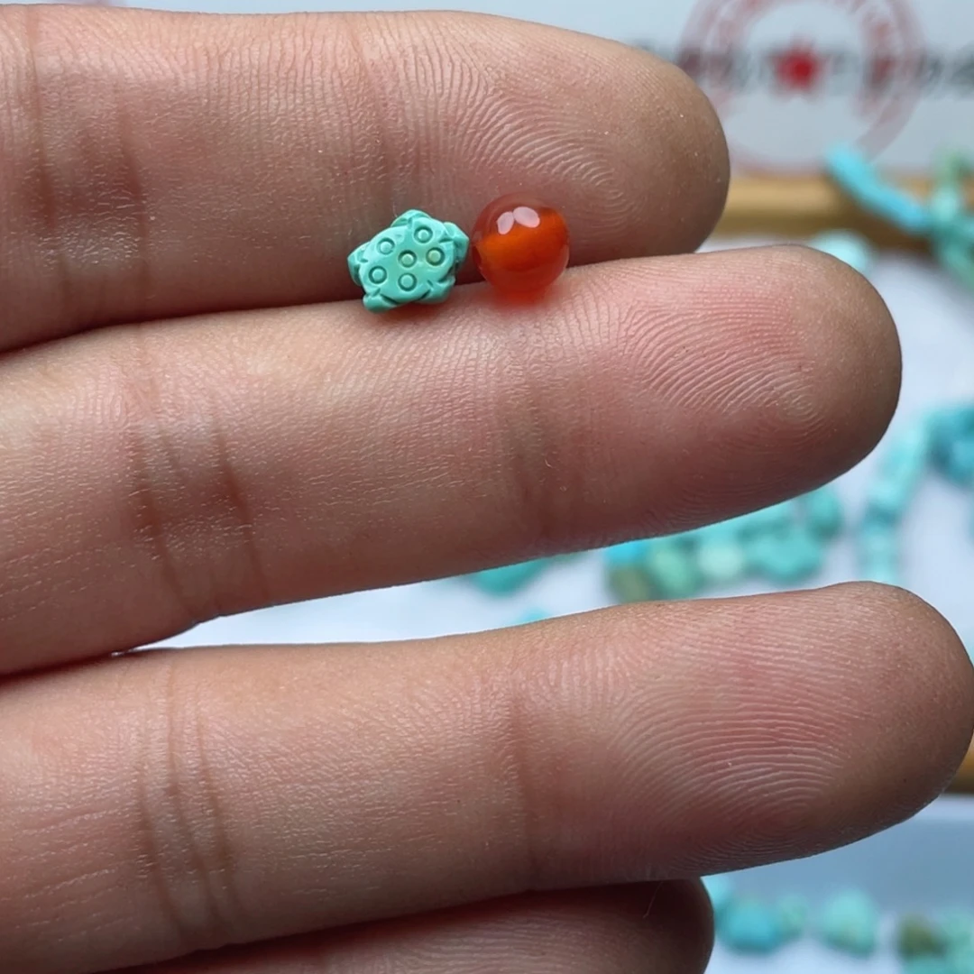 南红玛瑙未镶嵌颈饰315