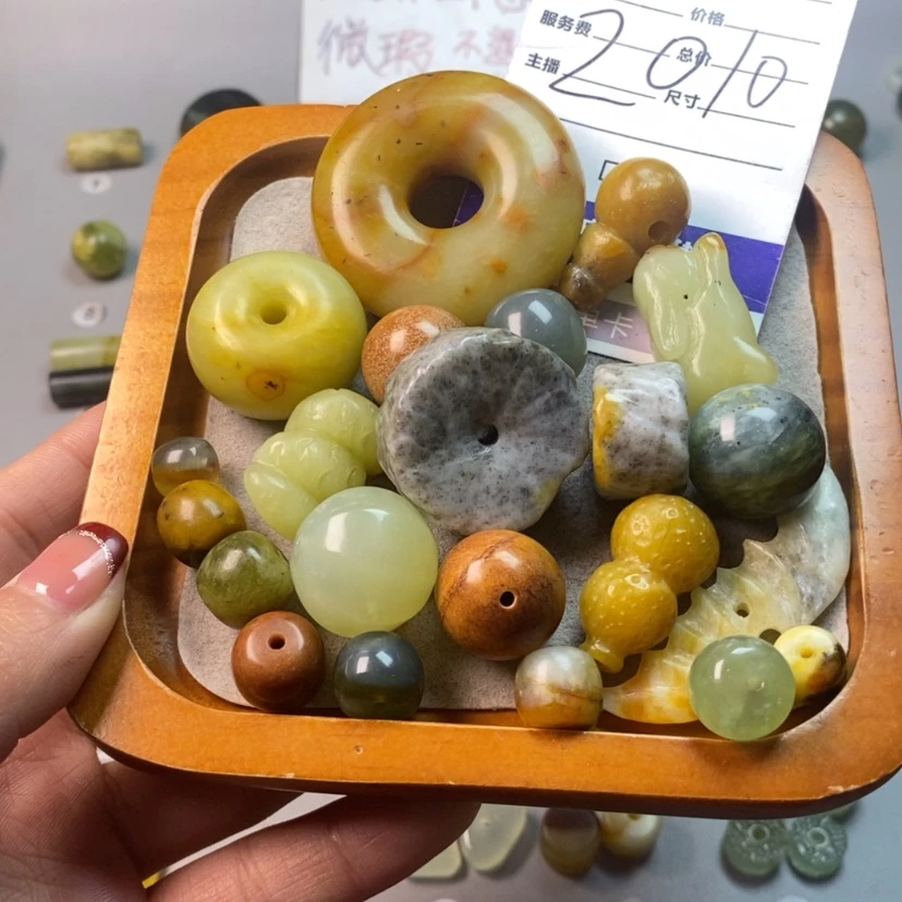 【闪购商品】蛇纹石玉吊坠(不含链)未镶嵌缘*梦