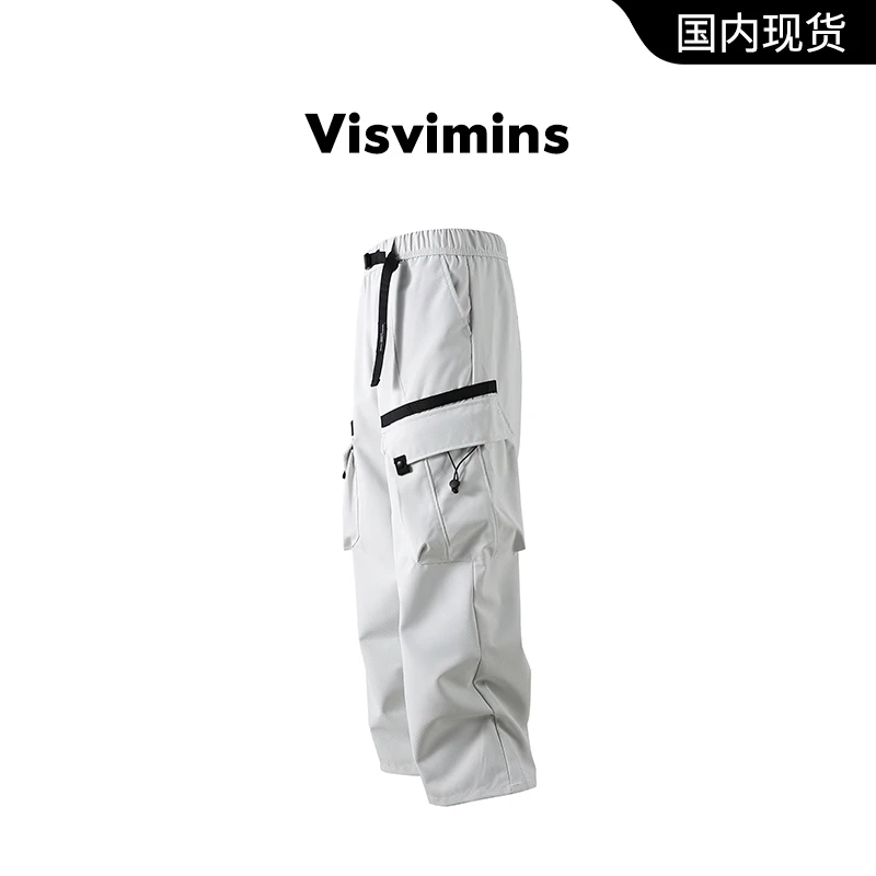 【品牌撤柜清仓】Visvimins工装裤男春秋季运动休闲户外冲锋裤子