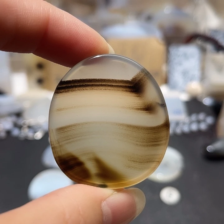 玛瑙/玉髓未镶嵌吊坠(不含链)