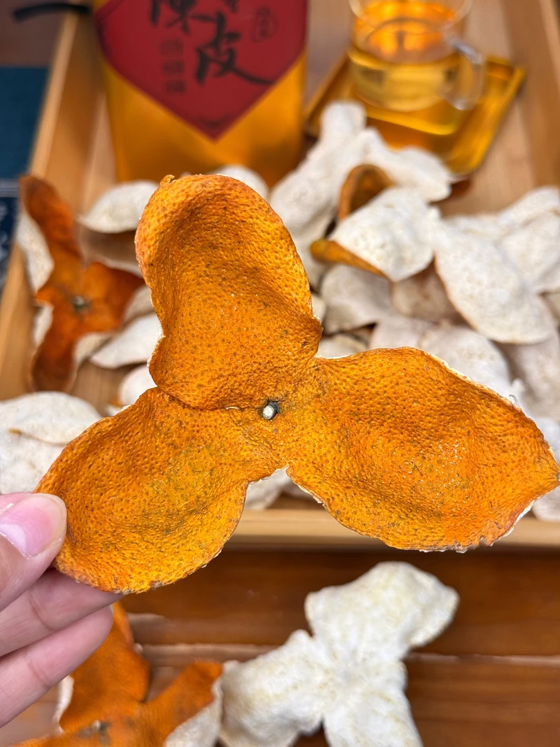 【现采冬后皮】2024年东甲大方冲围冬后大红皮~自然生晒