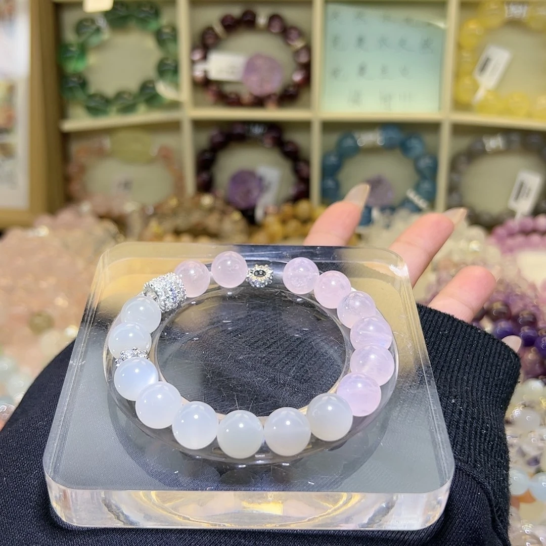 水晶手链未镶嵌miu系富家千金