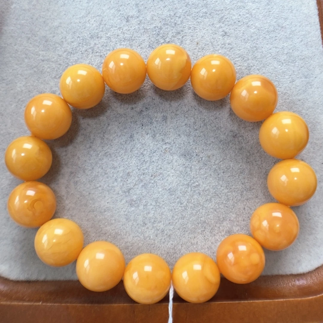 蜜蜡未镶嵌手串蜜蜡