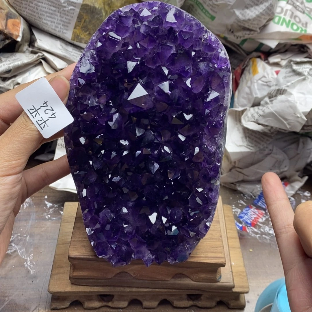 未镶嵌珠宝半成品紫晶