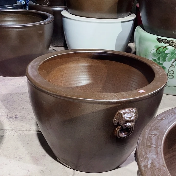 景德镇陶瓷鱼缸艺术