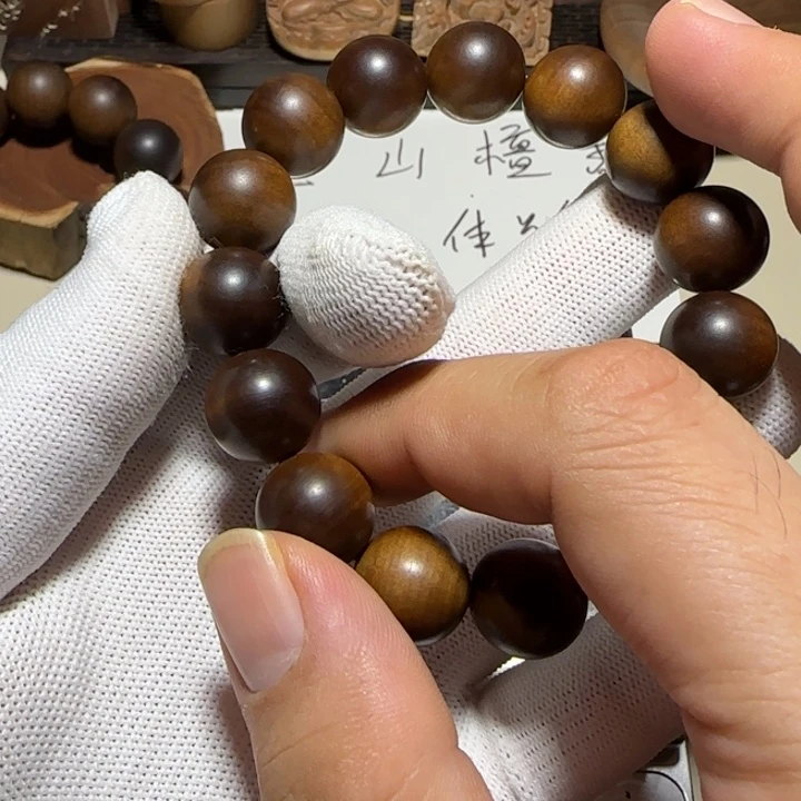 老山檀香1.5黑肉横纹醇厚奶香凉双沉水级