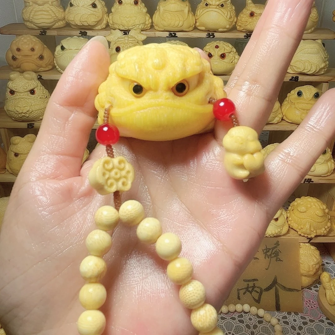 竹柯***基扁恶霸金蟾带配饰