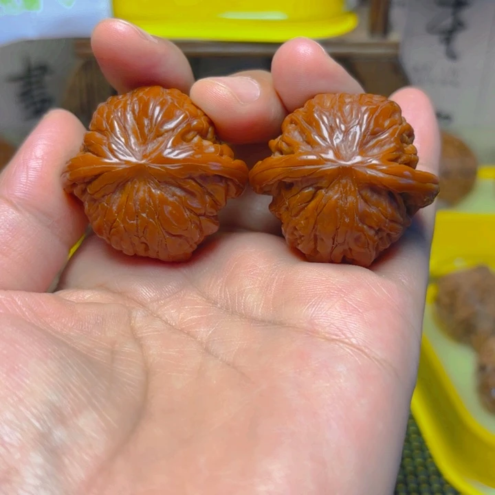 文玩核桃吊坠磨盘