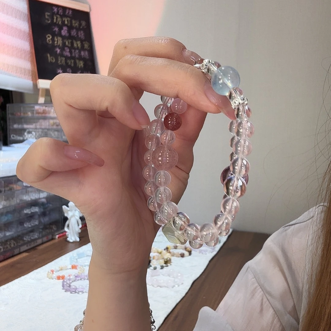 银S925镶嵌手链水晶