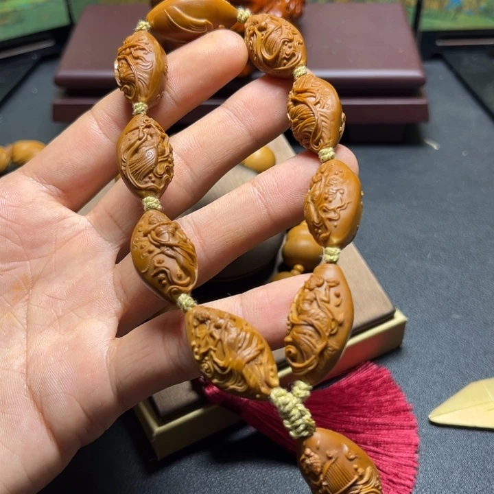 手串/手链橄榄核橄榄核雕美女