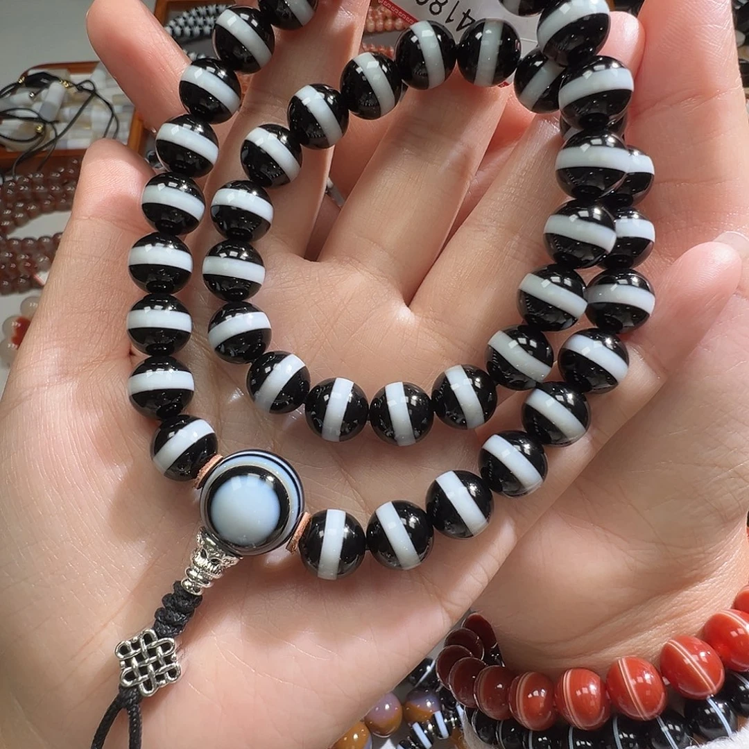 玛瑙/玉髓合金手串