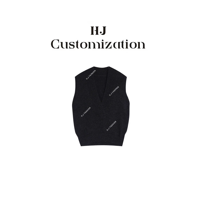 【郝洁】“云绒谧静”高级气质百搭时髦牦牛绒羊毛针织背心69083