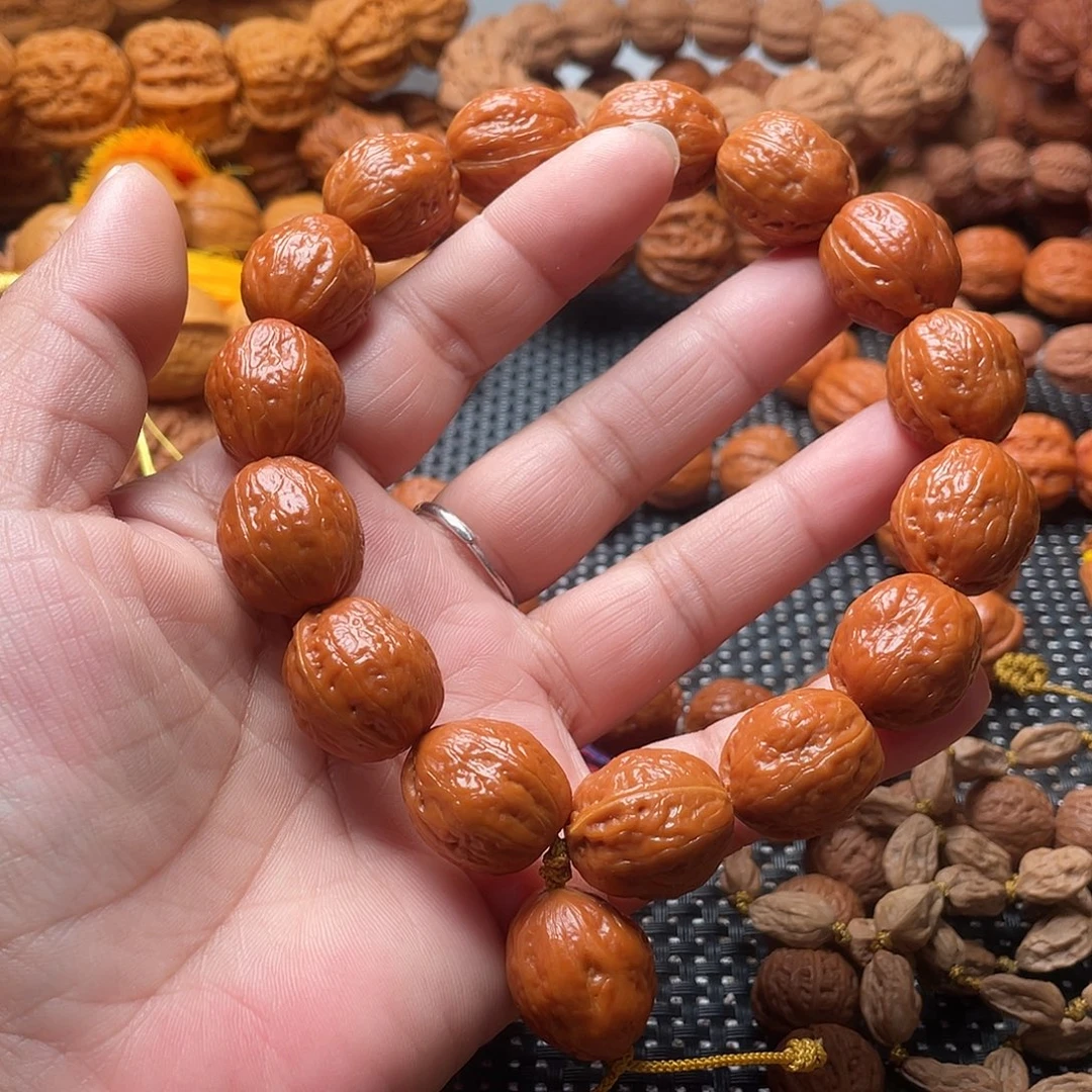 小***九文玩核桃手串小枣
