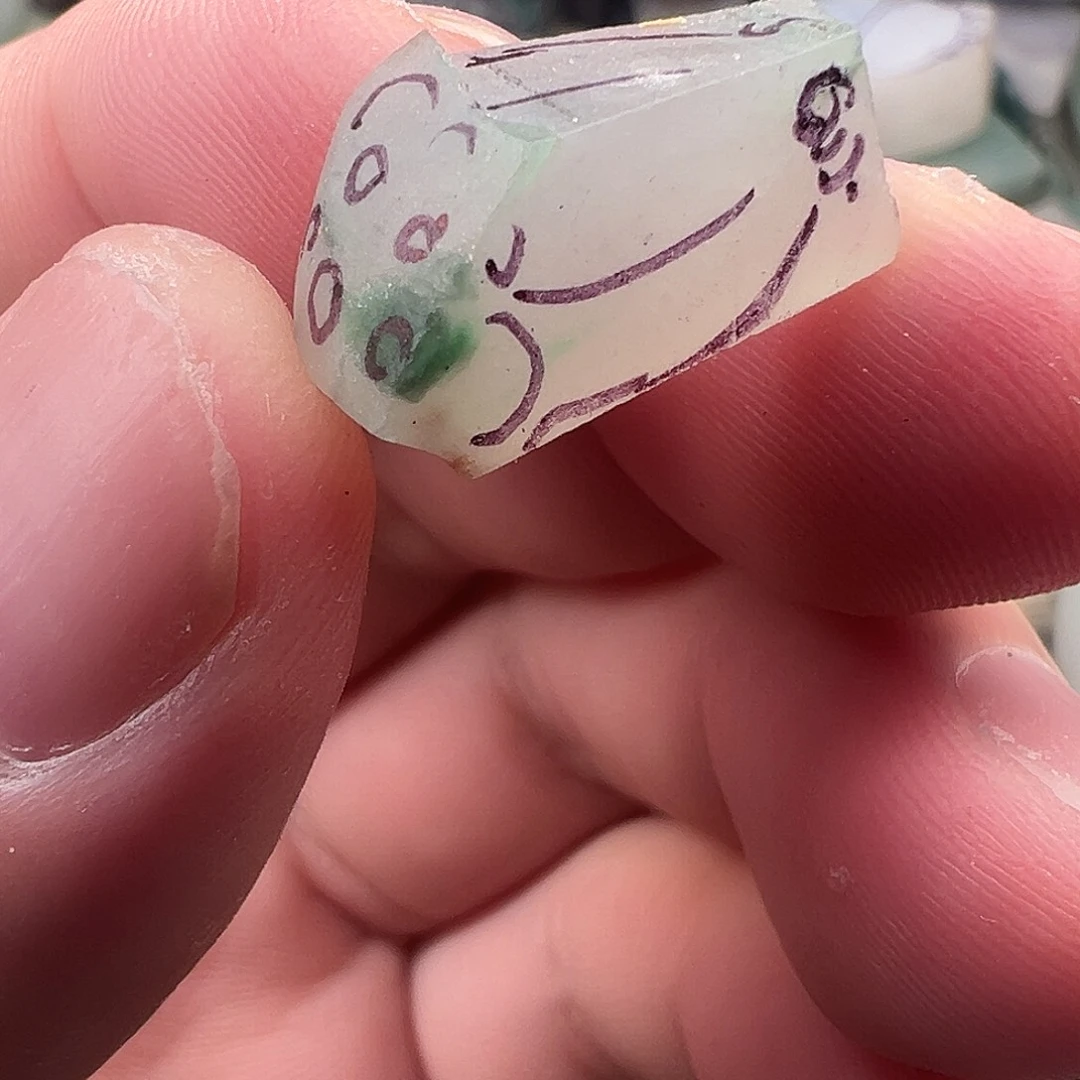 定制翡翠未镶嵌莲蓬