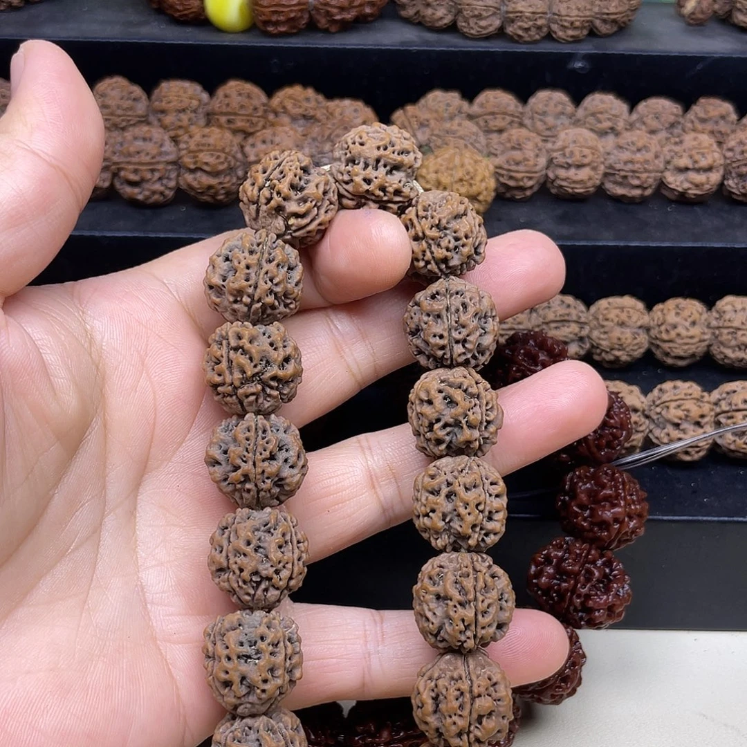 手串金刚菩提20mm麒麟纹四瓣