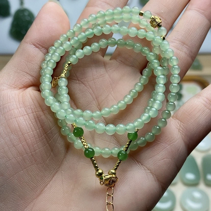 【闪购商品】和田玉银S925镶嵌颈饰