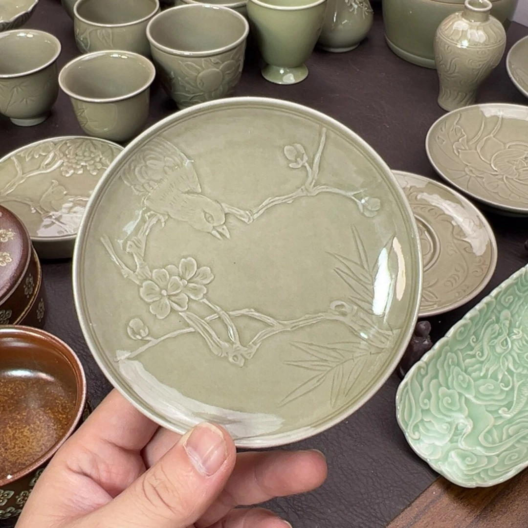 青瓷茶器青瓷茶器微瑕