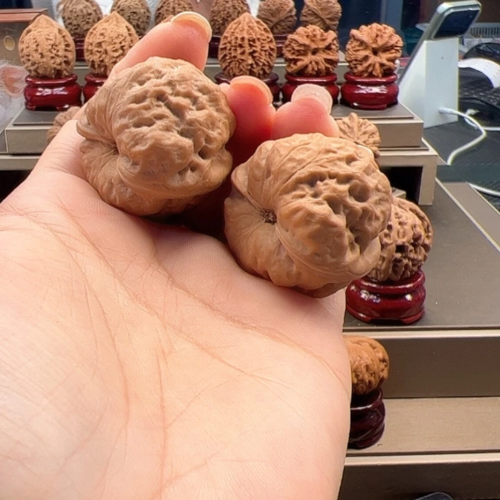 文玩核桃把件33 古禅 g-006