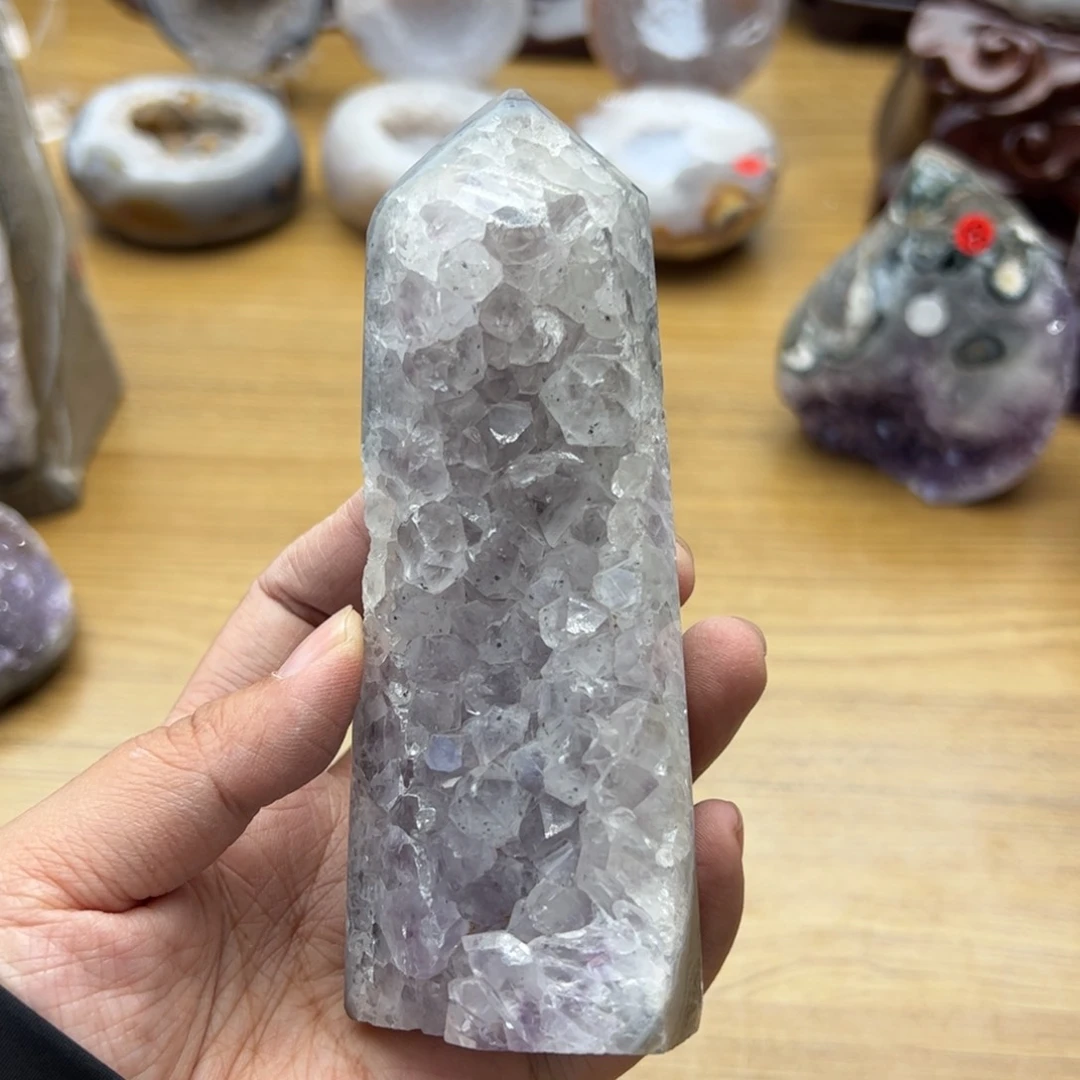 水晶水晶无镶嵌未镶嵌柱子56