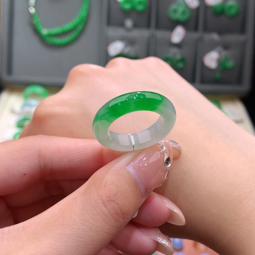 【闪购商品】未镶嵌戒指翡翠16号