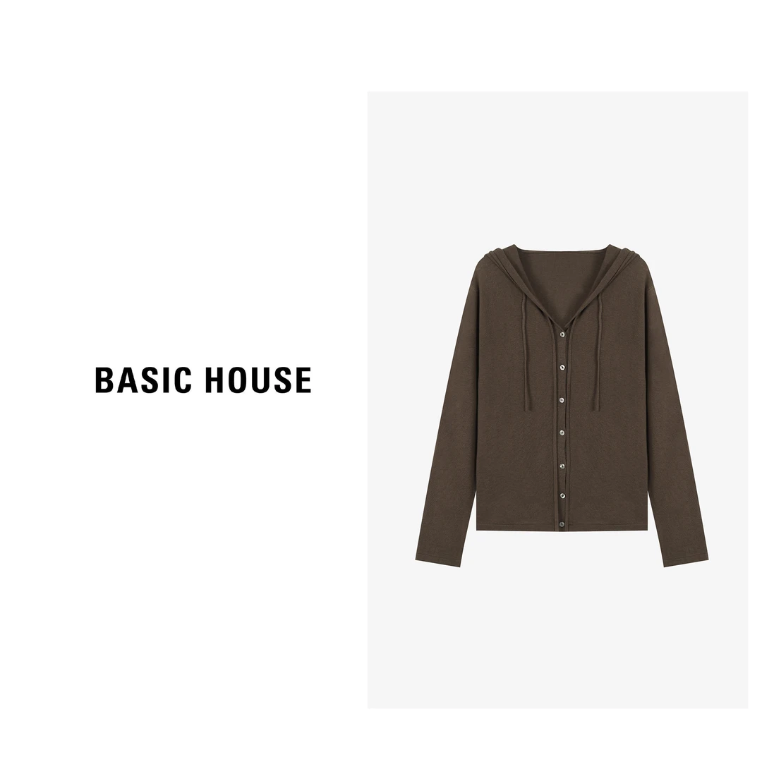 【芋总专属】Basic House/百家好修身显瘦女生针织衫-B0624E5R222