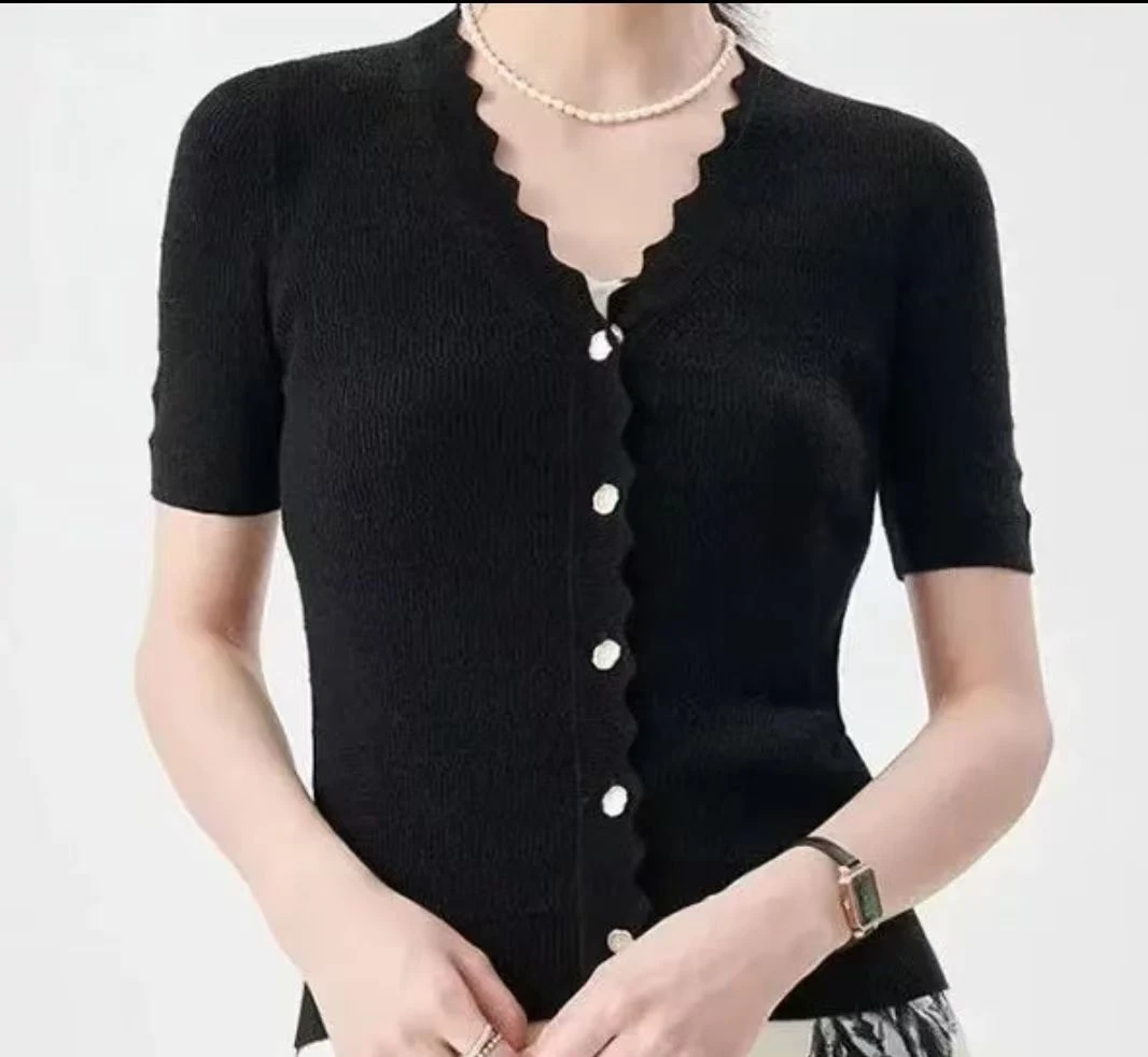 【Susie专属】女生春夏精仿气质开衫48Z3012SL