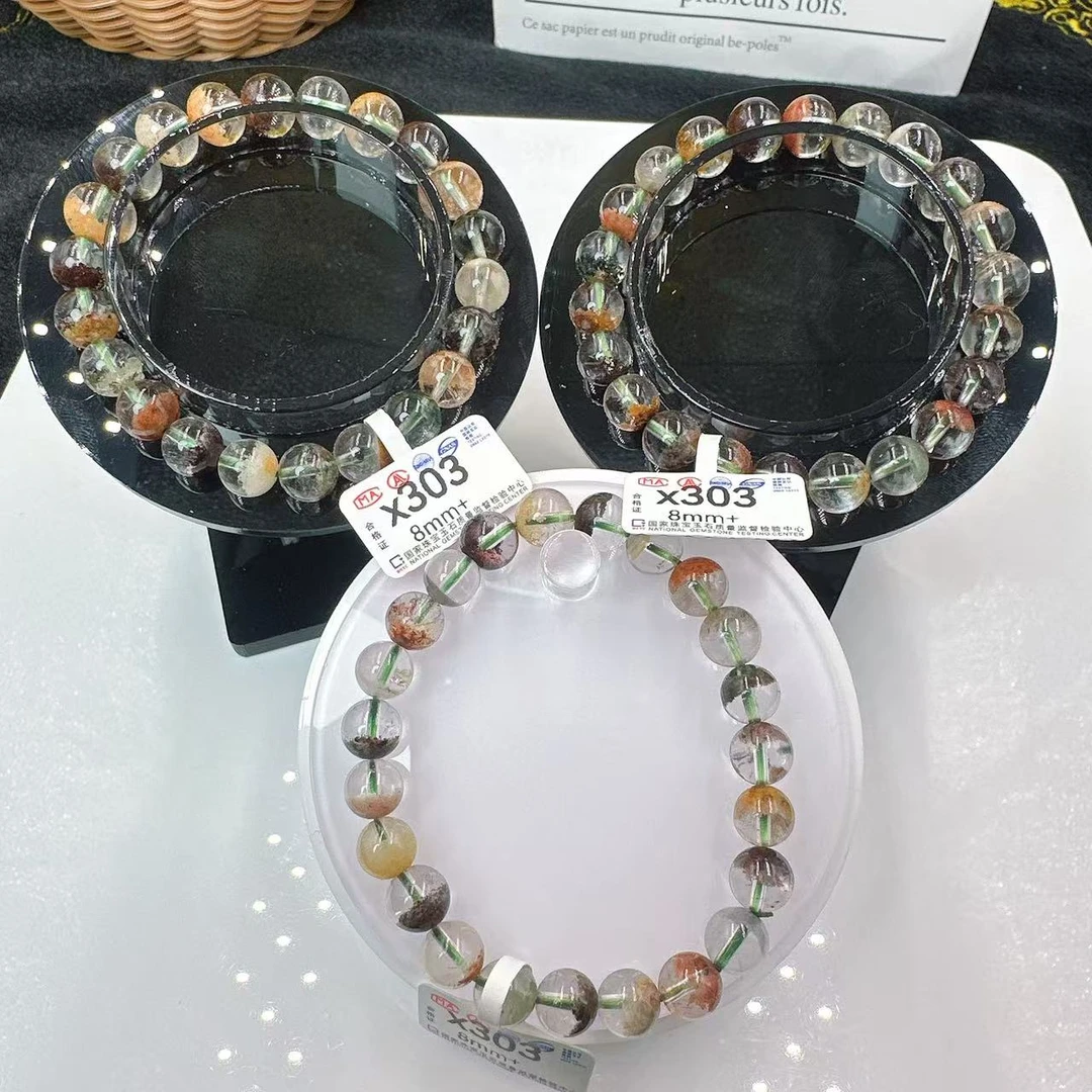 天然水晶四季幽灵手链-X303-多样性发一