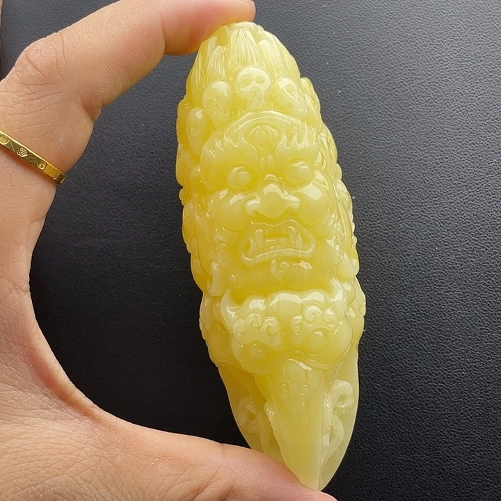 琥珀颈饰未镶嵌天然琥珀蜜蜡